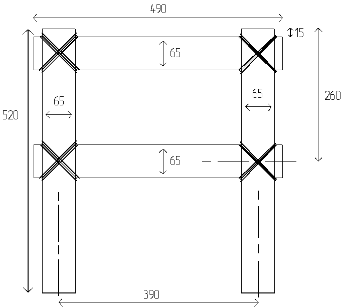 Антенна тройной квадрат из одного куска провода